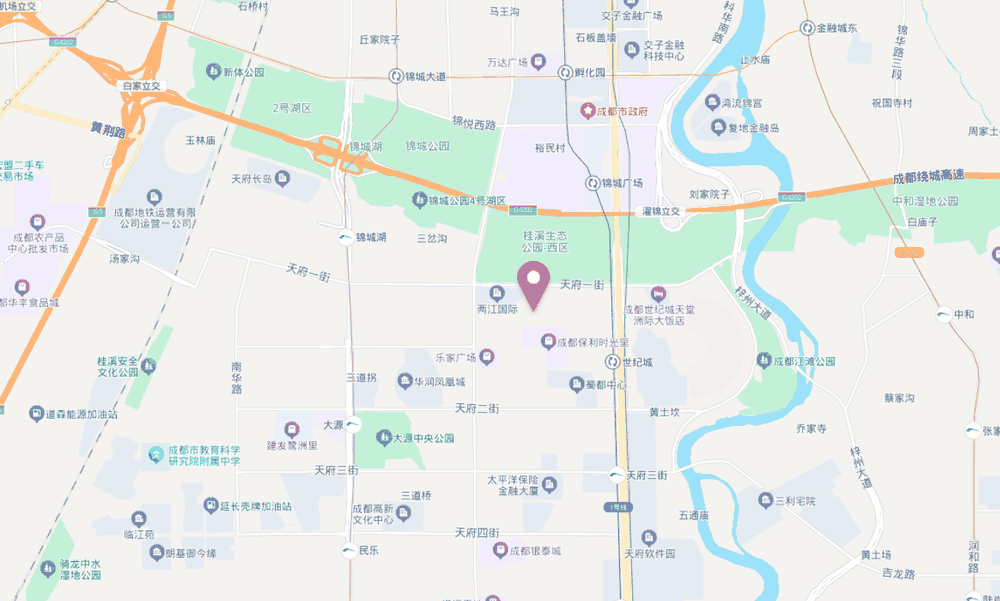 高新创合中心位置地图