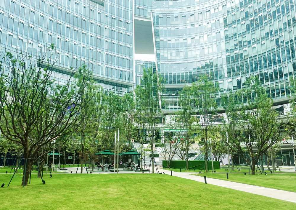 高新创合中心公共区域图